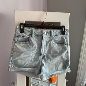 AE womens jean shorts